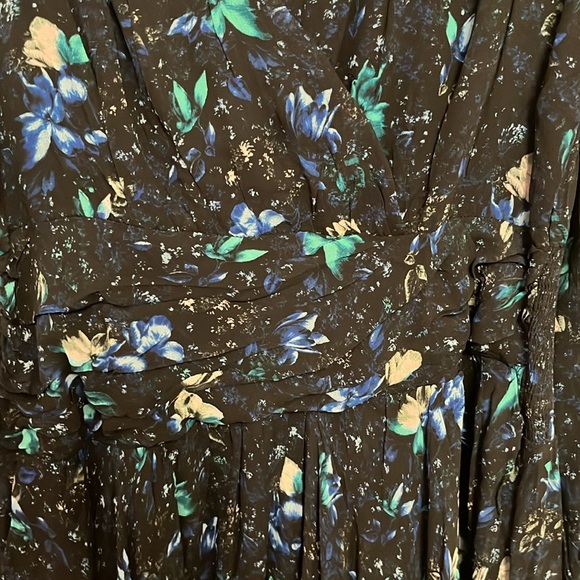 Anthropologie V-Neck Mini Dress - Picture 4 of 14